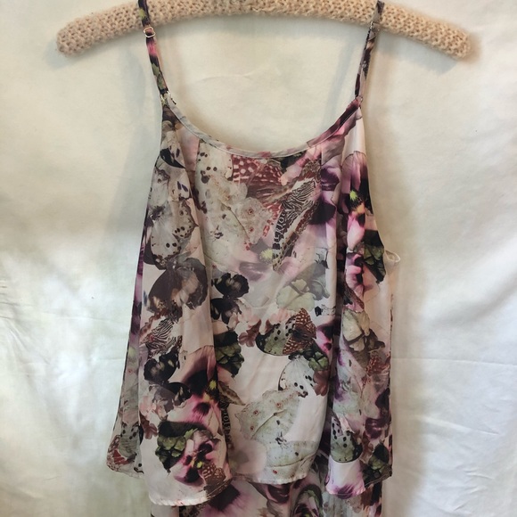 Ladakh Boho Floral Flowy Mini Dress - Picture 4 of 6